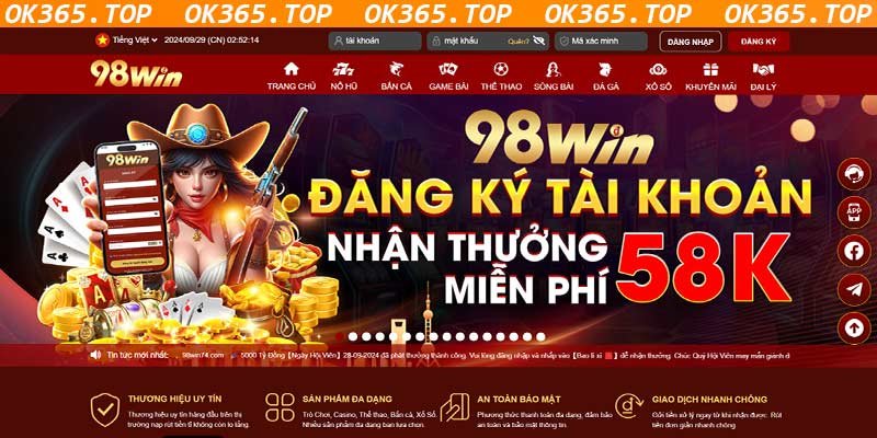 Đánh Giá Nhà Cái 98win Liệu Có Thực Sự Uy Tín Không?